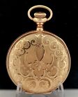 Antique 1903 Waltham 7j 0s Seaside 14k Gold Hunter Pocket Watch Rp 22 Test  Runs