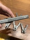 Vintage S r  Browne Aluminum Grounding Clamps Set Of 6