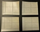 Turks   Caicos Islands 1949 Kgvi Upu Mint Block Set Sc 101-104 Sg 217-220 Plate1