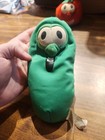 Veggie Tales Bean Bag Plush Bob The Tomato   Larry The Cucumber Blue Box 2006
