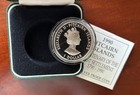 Pitcairn Islands 1990 1oz  1 Silver Proof Coin - First Settlement Bicentenary