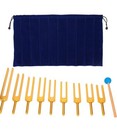 Chakra Tuning Forks Set For Healing  7 Chakra 1 Soul Purpose Weighted Solfegg   