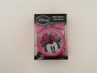 Disney Minnie Mouse Pink Metal Mini Alarm Clock Watch Clip With 2 Bells Min4002