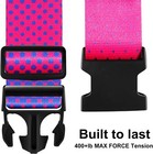 Luggage Straps For Suitcases Tsa Approved-2 Pack Bright Personalized Luggage