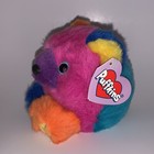 Puffkins Color Block Rainbow Bear Plush Stuffed Animal Toy Swibco 4   
