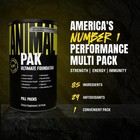 Animal Pak - Convenient Multivitamin For Men   Women Daily All-in-one 44 Count