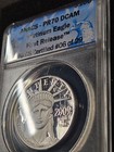      2009-w  100 American Eagle 1 Oz Proof Platinum Coin Anacs Pr70   29 Rare