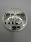 2009 John Galt  50 Atlas Librecoins Aocs  1 Oz  999 Fine Silver Norfed Design Bu