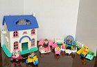 Fisher Price Little People Home Sweet Home Play House 2001 77975 77747  W accs  