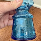 Vtg Wheaton Blue Glass Lot Bottles Old Docs Corn Cape May Bitters Crackle Basket