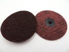 New 3m Scotch-brite Roloc 12953 4  Tr Surface Conditioning Discs 25 Pack  Maroon