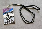 Vh1 Decades Rock Live All Access Backstage Laminate Pass Badge With Lanyard