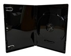 100 Premium Standard Shiny Glossy Black Single Dvd Cases 14mm   100 Opp Bags