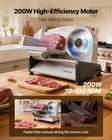 Vevor Meat Slicer Electric Deli Slicer Machine 200w 7 5 In Sharp Blade For Home