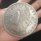 Jumbo Copper Morgan Dollar  7cm  Coins Magic Tricks Close Up Magic Stage Illu   