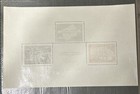 Croatia Ndh 1945 Storm Division Souvenir Sheet Scott B76 Mnh Wwii Rare
