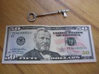 B  Robbins Miniature Skeleton Key Battle Axe   Tomahawk - Custom Miniature Knife