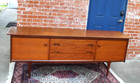 Mid Century Teak Wood Danish Style Sideboard Buffet Made By A younger Ltd 