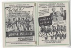 Worcester Movie Theater Vintage Program Holiday Inn Bing Crosby Fred Astaire