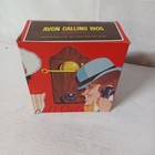 Vtg Avon Bottle 1969 1905 Calling Telephone Spicy After Shave Talc Boxed Full 