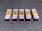 Lot Of 5x Raytheon Bipolar Prom Ceramic Chips 24 Pin Dip Ceramic Gold Military