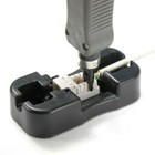 Combo Impact 110 Punch Down Tool  Wire Stripper     Keystone Holder Rj45 Rj11 12