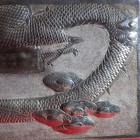 100  Solid  925 Sterling Silver hinged Box cig Case W  Dragon Repouss   Design