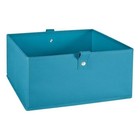 Riverridge Juego De 2 Cubos De Almacenamiento Plegables Para Ni  os  Turquesa