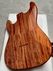 Brand New One-piece Solid Mahogany Electric Guitar Body  - Unfinished