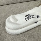 Vtg Socks Norm Thompson 9-11 White 80s 90s Wick Sport Triblend Nos Usa Made