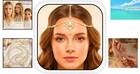 Handcrafted Gold Rhinestone Head Chain - Lightweight Bridal Hair Jewelry