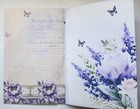 Junk Journal Booklet  lavender Dreams  50  Pcs Ephemera Vintage Purples 40pgs