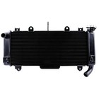 Black Radiator Cooler Fit For Kawasaki Ninja 650 Z650 Er650 2017-2024 Aluminum