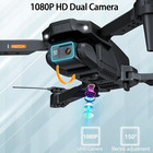 Drone With Camera For Adults Beginners  Fpv Foldable Rc Quadcopter Toys  Electri