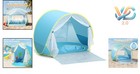 Baby Beach Tent Uv Protection Pop Up Play Shelter For Infants Toddler Blue