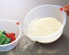 Japanese Rice Washing Bowl Colander S-3988