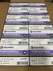 Case Of 1000 - Halyard Purple Nitrile Medium Gloves  Powder-free 55082  Exp 6 26