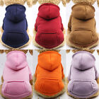Dog Winter Hooded Sweatshirt For Xs-xxl Doggy Pet Coat Puppy Cat Jacket Clothes 