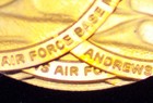Unique Maryland Andrew Air Force Base Medal Triple Struck Error Free Shipping