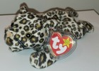 Ty Beanie Baby Freckles The Leopard 8 5  New Mwmts - Plush  Stuffed Animal Toy
