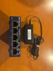 Netgear Gs105 Prosafe Gigabit 5-port Switch 10 100 1000mb W  G Plug Power Supply