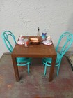 Our Generation Pizzeria Dining Table W 2 Restaurant Chairs For 18  Dolls