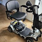 Mobility Scooter For Adults  4-wheel Folding Electric Scooter With Seat   Basket