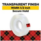 Scotch Transparent Tape  1 2 In X 1296  600  2 Rolls  
