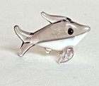 Ganz World Miniature Mini Collectible Glass Figurine Great White Shark  1 1 8 