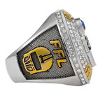 2026 Fantasy Football League Ffl Ring - Blue Stone Trophy - Champions Rings