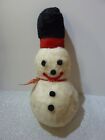 Rare Vintage Christmas 12  Eden Plush Snowman Roly Poly Chime Plush Toy