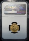 1902      Russia 5 Roubles Gold Coin Ngc Ms 63