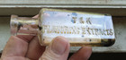 1906 Era T k Pistachio Flavoring Extract Bangor me Hand Blown Bottle With Label
