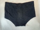 Mens Vintage 1920 30s Black Swimsuit Swim Trunks Swimwear